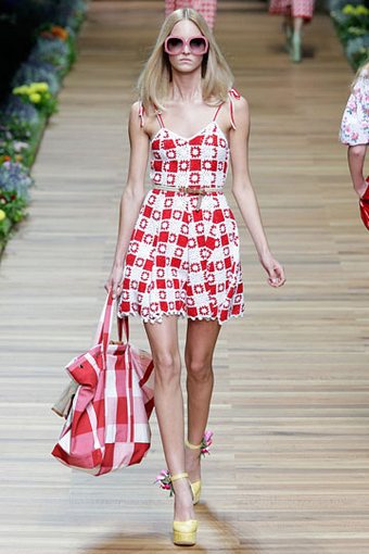 Вязаное платье лето 2011 - Dolce&Gabbana