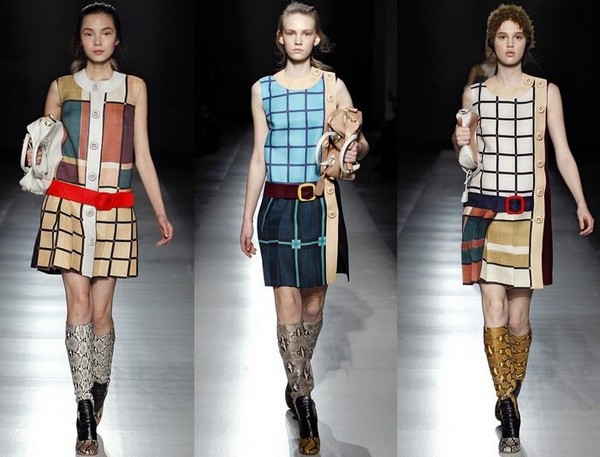 Платья в клетку - модный тренд сезона