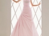 Розовые свадебные платья фото