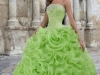 Зеленые свадебные платья фото