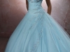 Голубые свадебные платья