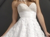 Свадебные белые короткие платья