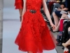 Красные короткие летние платья 2013 Oscar de la Renta