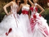Красные свадебные платья