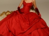 Красные свадебные платья 2011