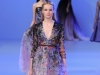 Вечернее длинное платье с паетками и аппликациями от Elie Saab 2014