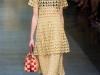 Платье-туника сеткой от Dolce & Gabbana