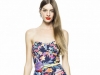 Короткое летнее платье с цветочным принтом 2014 фото, Patrizia Pepe