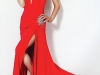 Вечернее красное  платье на 14 февраля