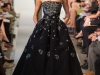 Черное пышное выпускное платье Oscar de la Renta 2013