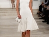 Белое короткое выпускное платье 2013 с шляпкой от Ralph Lauren