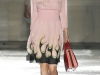 Шифоновое платье с принтом от Prada
