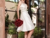 Короткие свадебные платья 2012