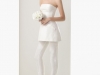 Короткое свадебное платье с брюками 2014