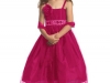 Вечернее платье для девочки ярко розовое