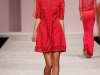 Короткое весеннее платье 2013 розового цвета от Ermanno Scervino