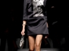 Весеннее платье-мини черно-белое, коллекция Prada 2013