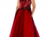 Красное платье на выпускной 2013 для полных