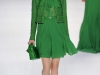 Короткое зеленое платье Эли Сааб (Elie Saab)