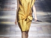 Платье золотистого цвета фото, коллекция Lanvin 2014