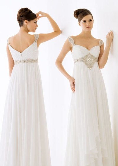 Греческое свадебное платье 2011