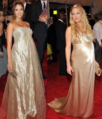Беременные знаменитости 2011 - Джессика Альба и Кейт Хадсон