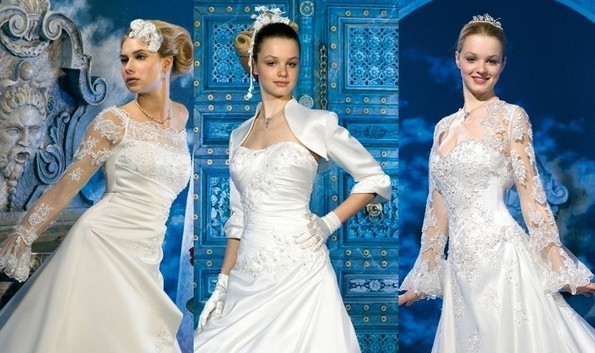 Свадебные платья с длинными рукавами