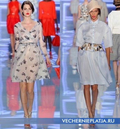 Модные платья от Christian Dior - коллекция Весна-Лето 2012