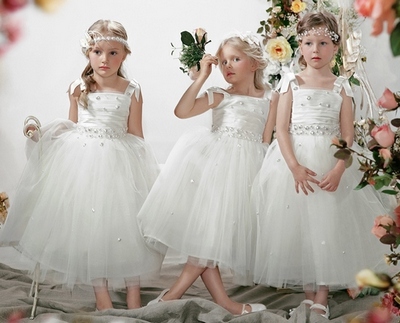 Платья для девочек на свадьбу, Папилио 2012