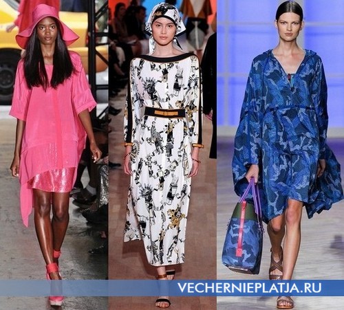 Платья туники 2012 от DKNY, Hermes, Tommy Hilfiger
