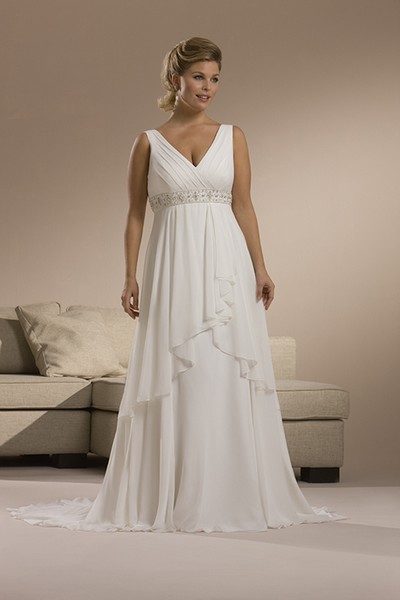 Свадебное платье 2012 для полных