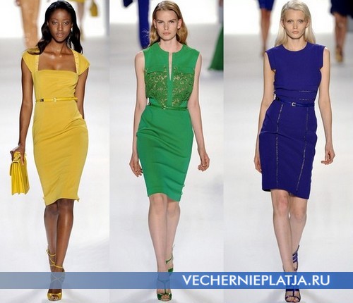 Какие платья сейчас в моде – платья-футляр от Elie Saab