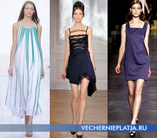 Какие платья и сарафаны модны летом 2012 – Chloe, Nina Ricci, Cacharel