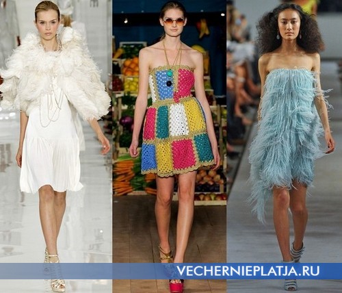 Какие платья модны в этом сезоне 2012 – Ralph Lauren, Moschino, Oscar dela Renta