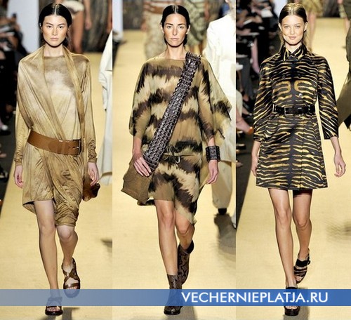 Сафари платья 2012 от Michael Kors