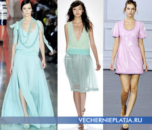 Фасоны летних платьев 2012 от Tory Burch, Jill Stuart, Richard Nicoll