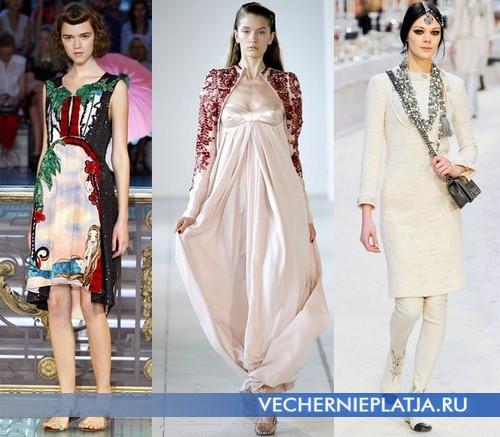 Платья в восточном стиле от Tsumori Chisato, Antonio Berardi, Chanel