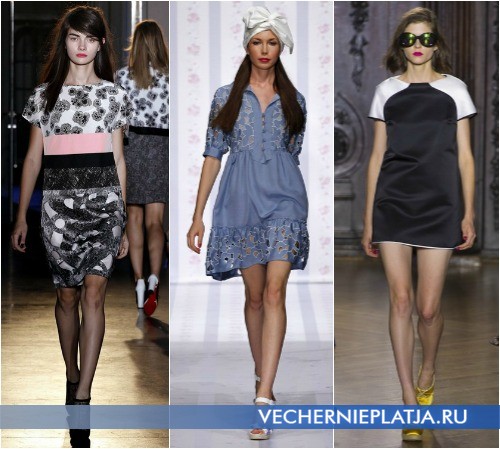 Летние платья 2013 в коллекциях Rue du Mail, Luisa Beccaria, Giles