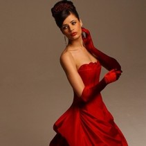 Красное свадебное платье – для сильных и стильных невест